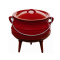 Enamel Cast Iron Potjie Pot